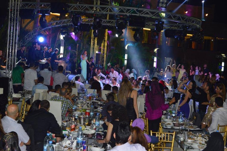 Najwa Karam at Larc Resort 